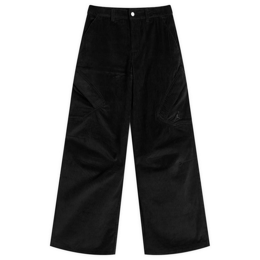 Cargo housut Jordan Jordan Flight Chicago Corduroy Wide Leg Cargo Pants Musta | HV0346-010