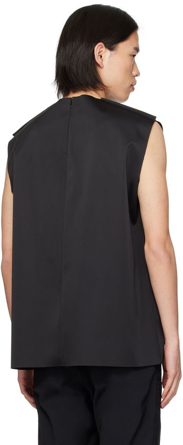 Liivi We11done We11done Embossed Pocket Tank Top Musta | WD-BL1-24-122-M-BK, 2