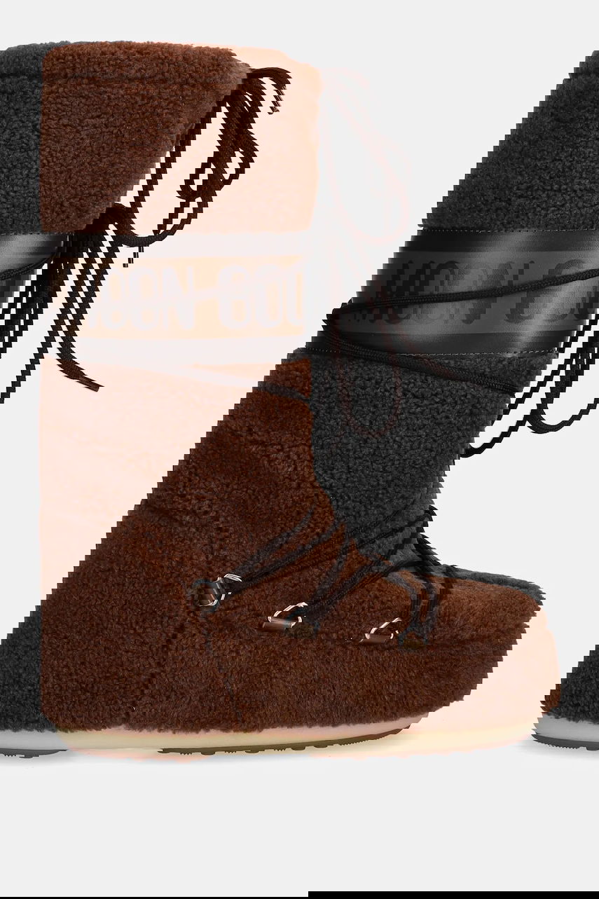 Tennarit ja kengät Moon Boot MB ICON FLEECE Teddy Boots Ruskea | 80D1403080.M004, 1