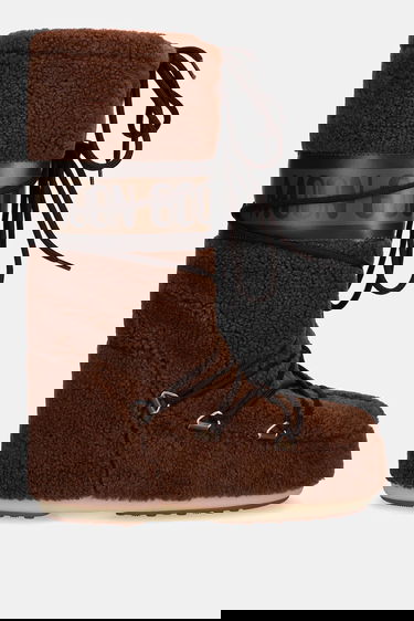 Tennarit ja kengät Moon Boot MB ICON FLEECE Teddy Boots Ruskea | 80D1403080.M004, 1