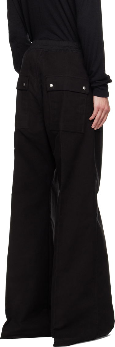 Housut Rick Owens Rick Owens Concordians Wide Bela Trousers Musta | RU02E1366 TB, 2