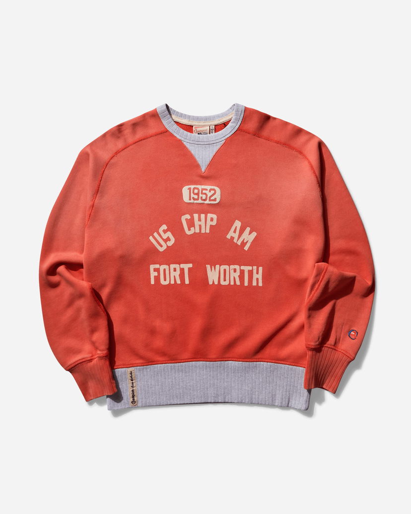 Villapaita Champion 50s Saddle Crewneck Sweatshirt Oranssi | 221095 OS062
