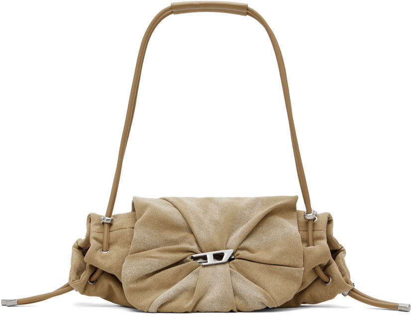 Käsilaukku Diesel Diesel Scrunch-D Shoulder Bag Beige | X10331 PR555