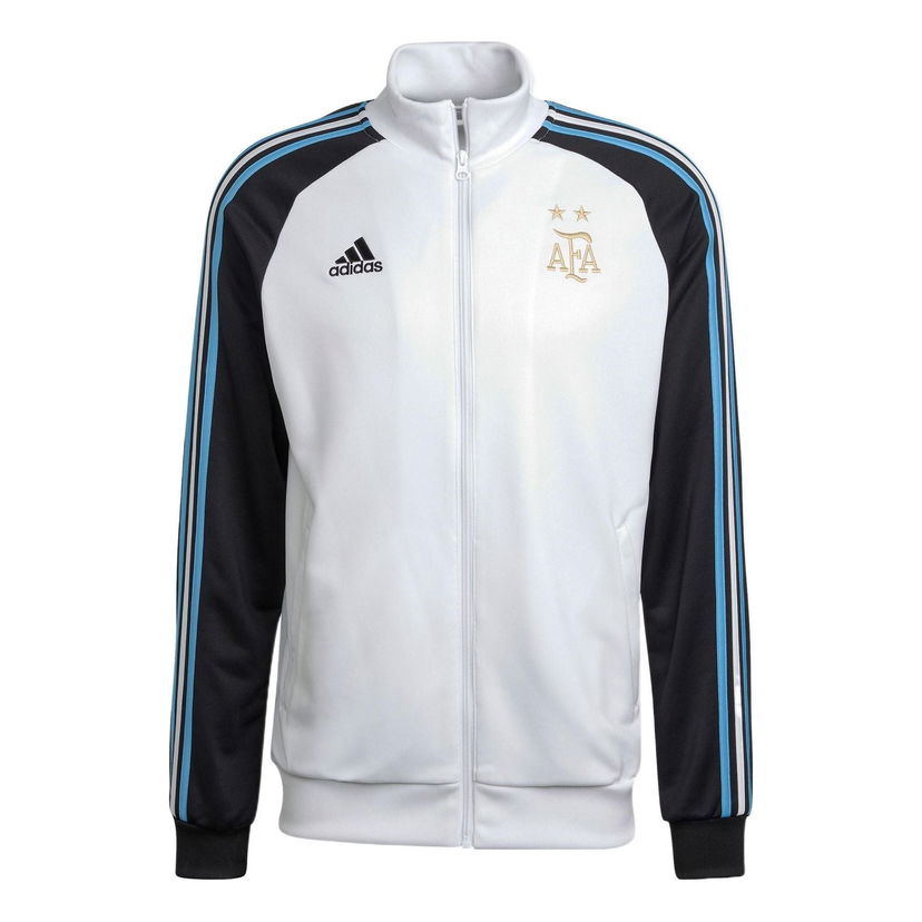 Bomber-takki adidas Originals Argentina DNA Track Top Valkoinen | HF3955
