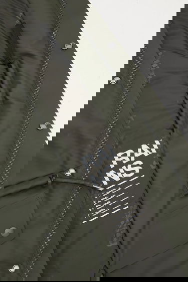 Parka Rains Nome String W Hooded Waterproof Parka with Drawstring Waist Vihreä | 21500.03, 8