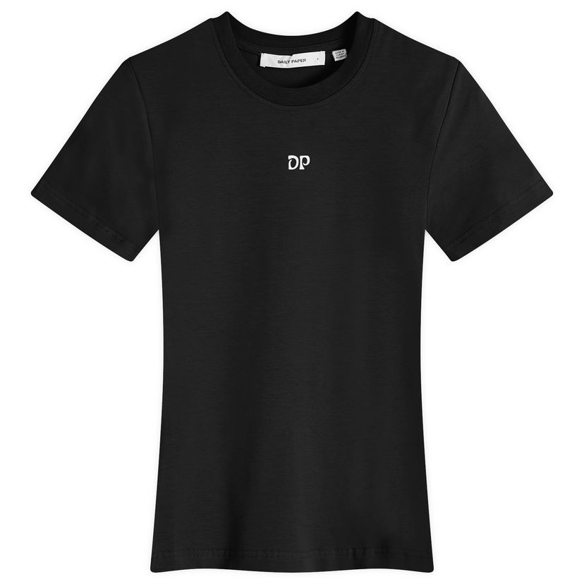 T-paita DAILY PAPER Unit Emb T-Shirt Musta | 2422022