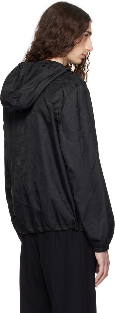 Tuulitakki Versace Versace Barocco Jacquard Windbreaker Jacket Musta | 1019895_1A15005, 2