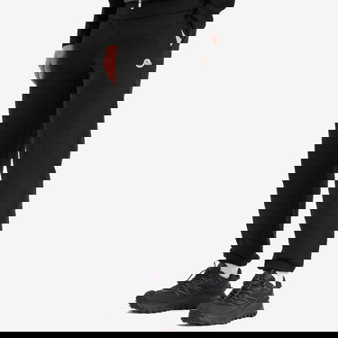 Verryttelyhousut Moncler Emerized Fleece Sweatpants, Size Large Musta | 8H000-04-89AUJ-999, 2