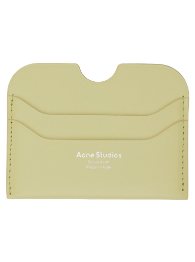 Lompakko Acne Studios Leather Card Holder Vihreä | CG0193-