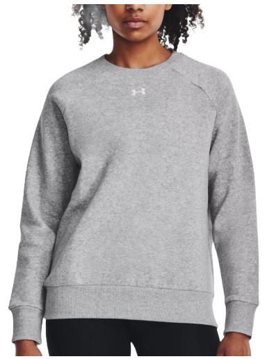 Huppari Under Armour Rival Fleece Crewneck Harmaa | 1379508-012