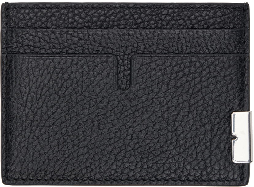 Lompakko Burberry Black B Cut Card Holder Musta | 8083754