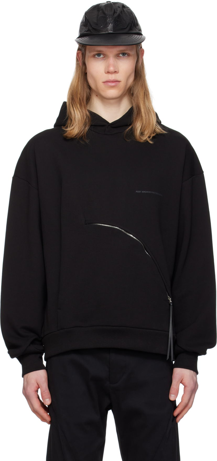 Huppari Post Archive Faction (PAF) 8.0 Center Hoodie Musta | 8.0 THC-B