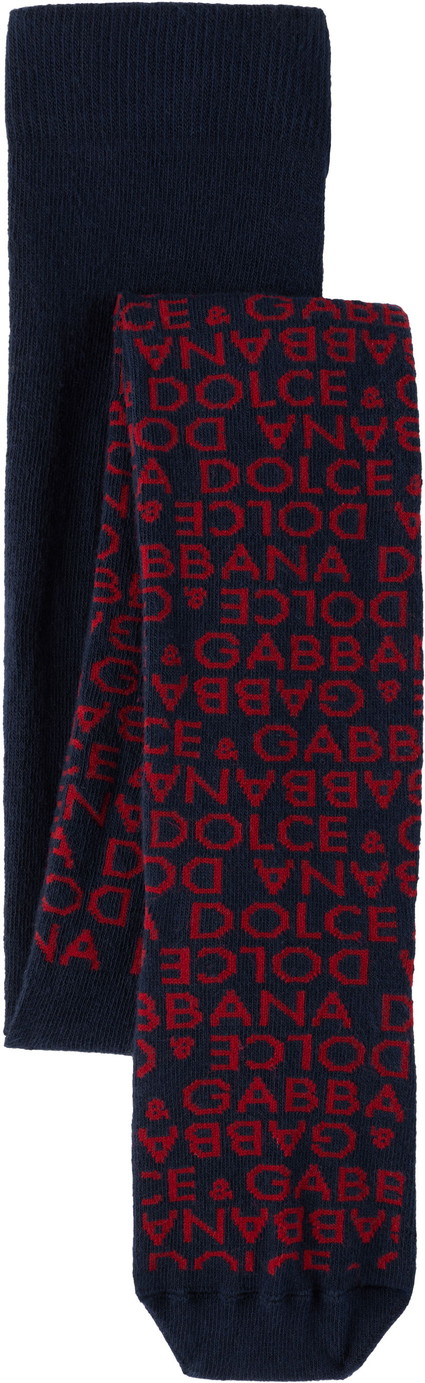 Sukat Dolce & Gabbana Dolce&Gabbana Jacquard Knit Tights Tummansininen | LBKAE9 JBCDO