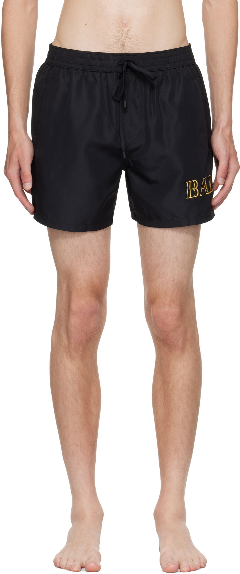 Uimapuvut Balmain Balmain Logo Swim Shorts Musta | BWB641590