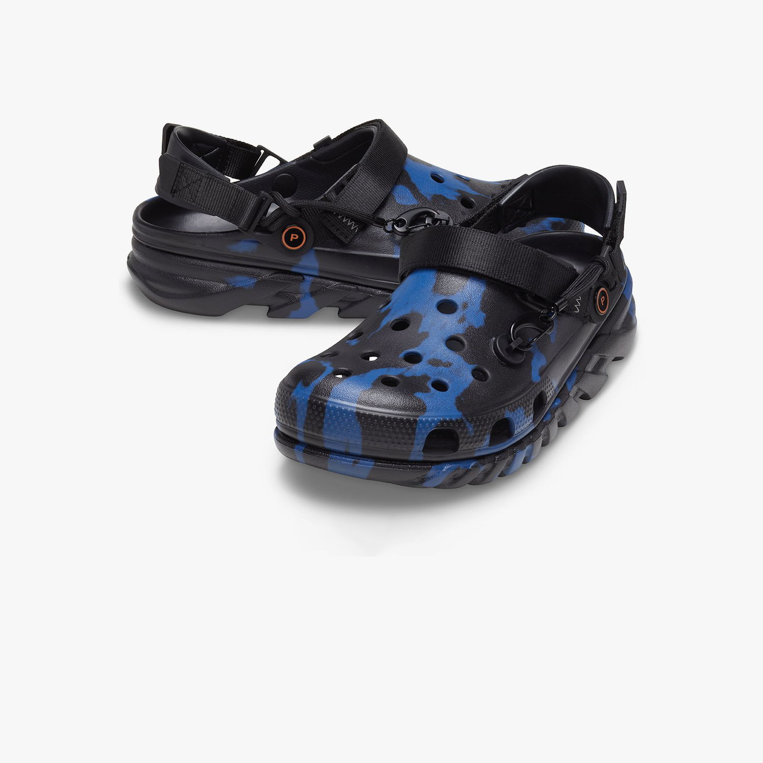 Tennarit ja kengät Crocs Post Malone x Duet Max Clog "Blue Camo" Musta | 206542 001, 1