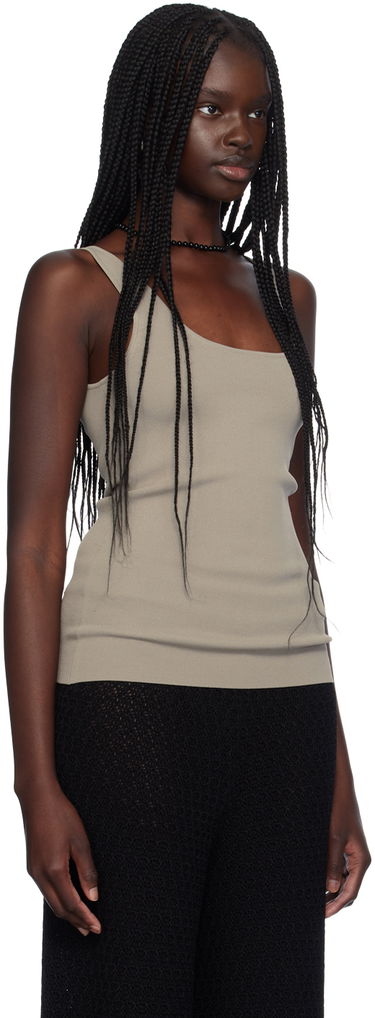 Tankkitoppi TOTEME Scoop Neck Tank Top Musta | 243-WRT0349-YA0080, 4