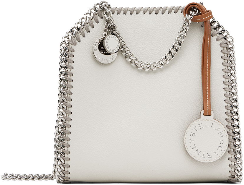 Olkalaukku Stella McCartney Falabella Tiny Tote Bag Metallinen | 7B0055WP0292