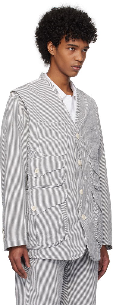 Liivi Engineered Garments Engineered Garments Hunting Vest Beige | 25S1D079, 4