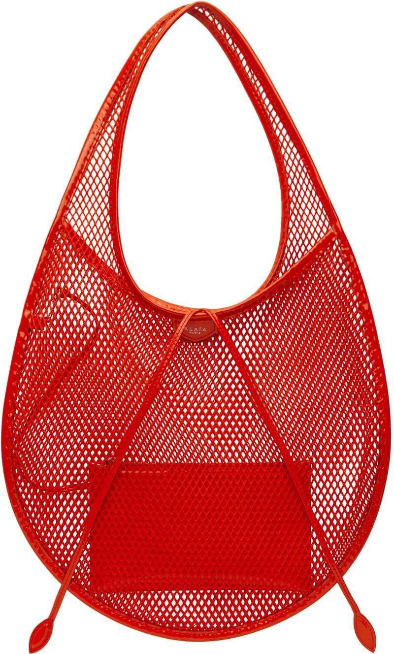 Kangaskassi Alaïa One Piece Medium Shoulder Bag Punainen | AA1S02726CA266, 0