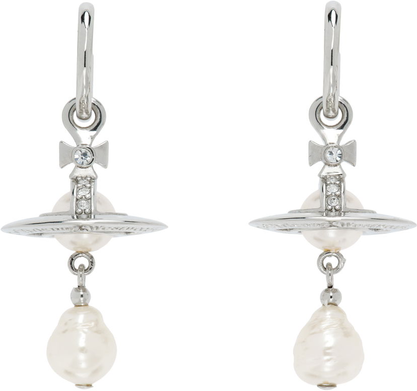 Korvakorut Vivienne Westwood Vivienne Westwood Aleksa Pearl Drop Earrings Metallinen | 6202016M-02P543-