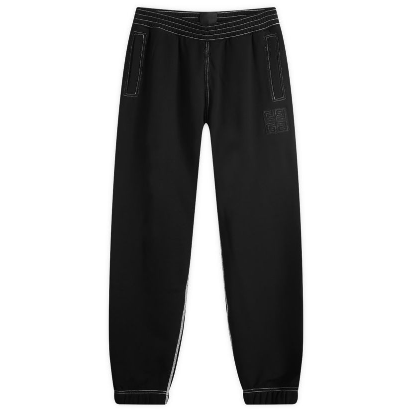 Verryttelyhousut Givenchy Casual Sweatpants With Contrast Stitching Musta | BM51DA3YPQ-004
