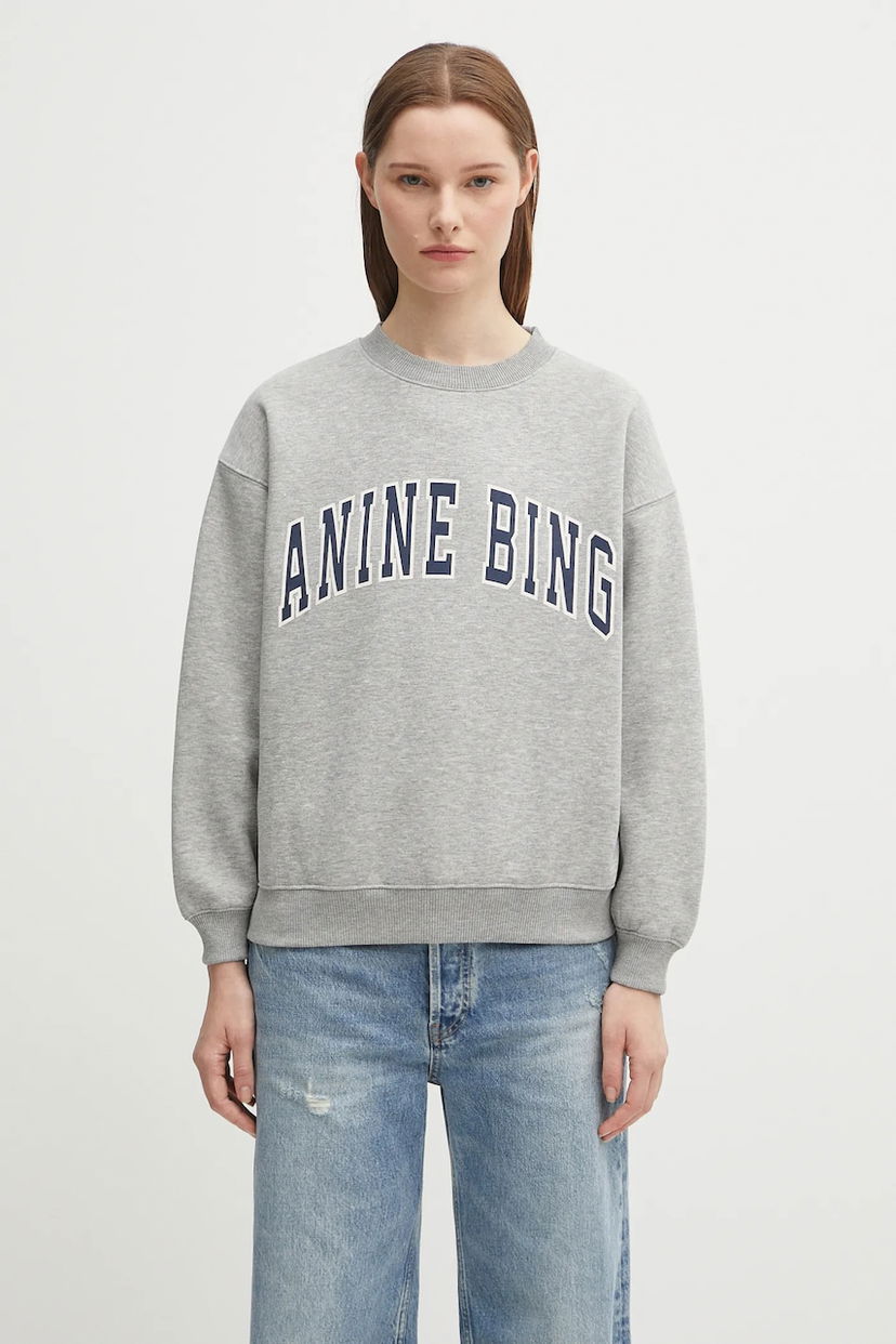 Huppari Anine Bing Anine Bing Spencer Graphic Sweatshirt Harmaa | A.08.11531