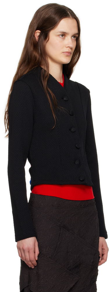 Villapaita ADER ERROR ADER error Cropped Cable Knit Cardigan Musta | BO01SSKT0702BK, 4