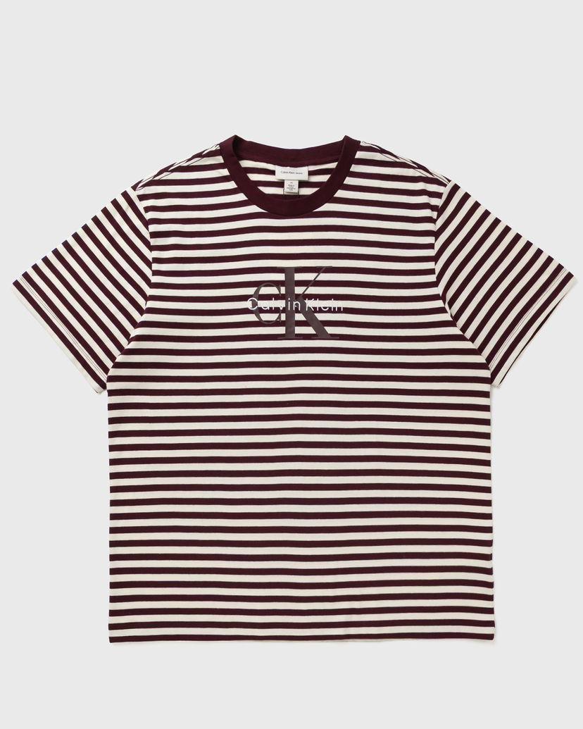 T-paita CALVIN KLEIN Striped Jersey Monogram T-Shirt Monivärinen | LV04RD204GGR9