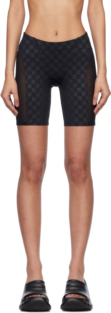Shortsit MISBHV MISBHV Monogram Mesh Panel Bike Shorts Musta | 250W355, 0