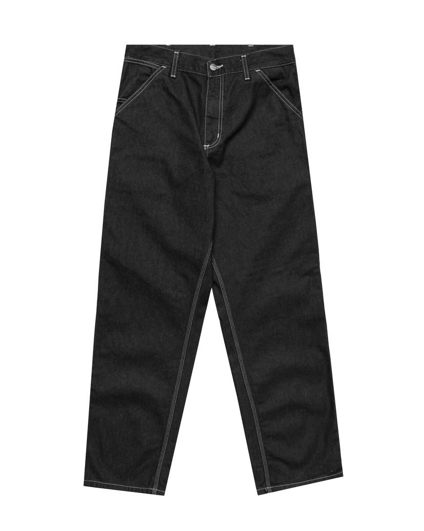 Jeans Carhartt WIP Carhartt WIP Single Knee Pants Musta | I034864-8902