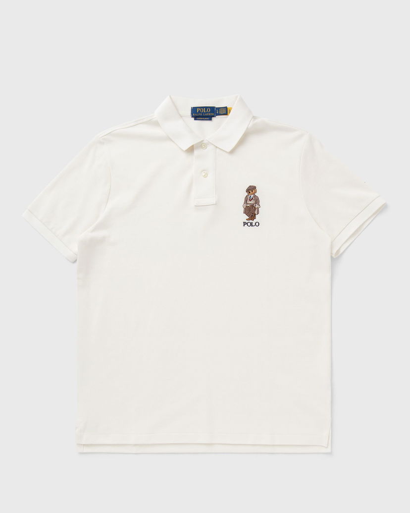 Poolopaita Polo by Ralph Lauren Polo Bear Custom Slim Fit Polo Shirt Valkoinen | 710P00082001
