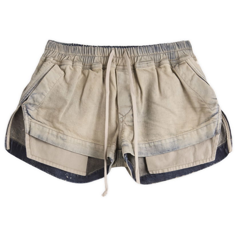 Shortsit Rick Owens Rick Owens DRKSHDW Boxer Shorts, Size X-Small Beige | DS02E7319-DMP-38