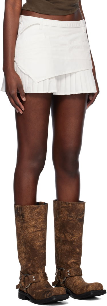 Hame Feng Chen Wang Feng Chen Wang Pleated Miniskirt Valkoinen | FWS19SK02, 1
