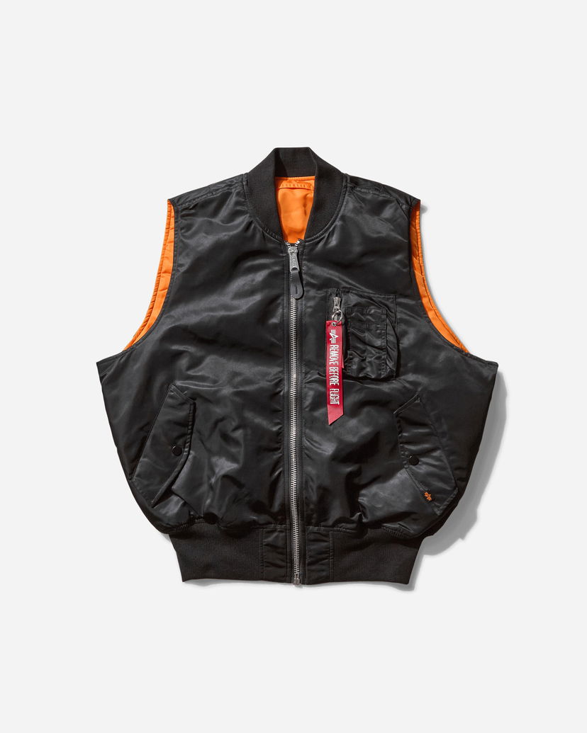Liivi Alpha Industries MA-1 Heritage Vest Musta | X156146 03