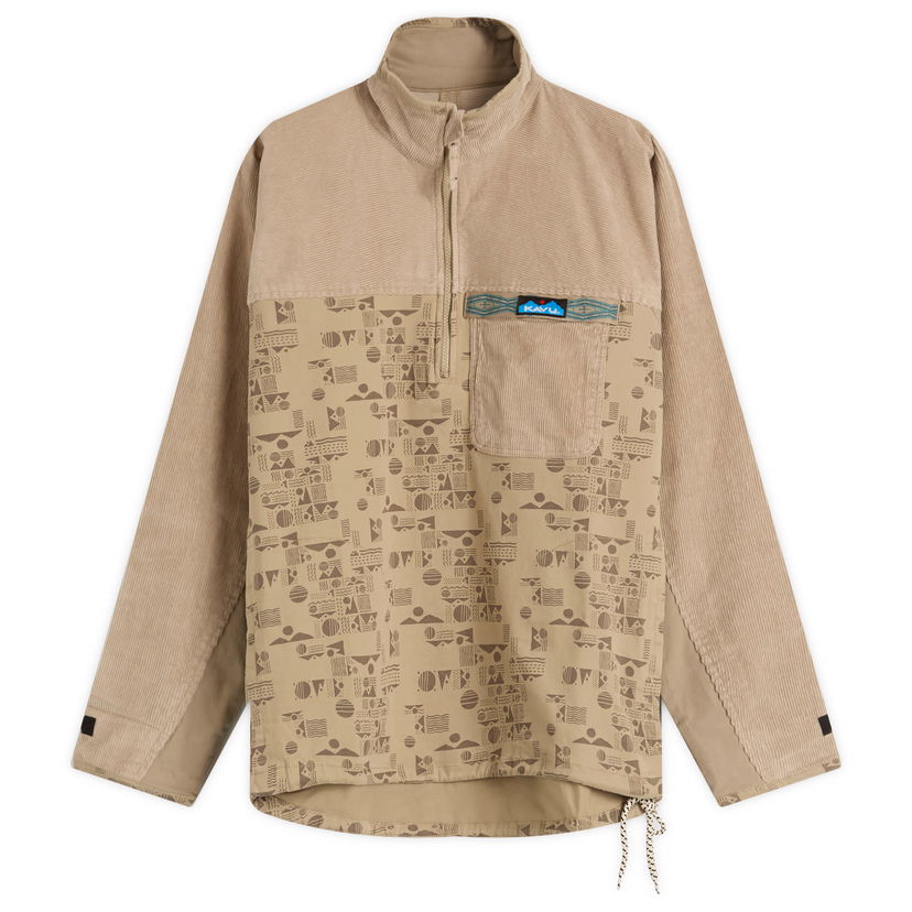 Huppari KAVU Throwshirt Flex Pullover Summit, Large Beige | 5248-2572