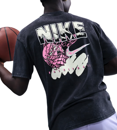 T-paita Nike M90 DANN Graphic Washed T-Shirt Musta | hv1768-010, 2