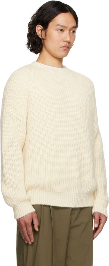 Villapaita The Row The Row Adonis Knit Sweater Valkoinen | 845-Y900, 1