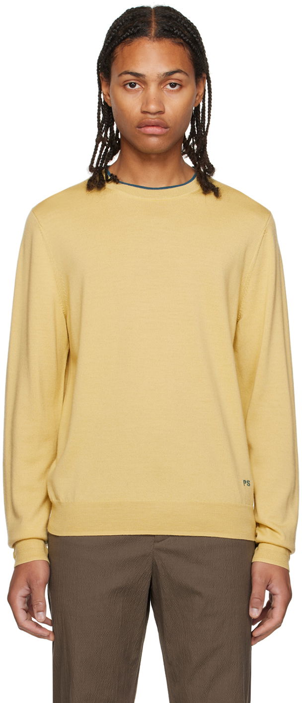 Villapaita Paul Smith PS Paul Smith Embroidered Sweater Keltainen | M2R-202Y-L21861
