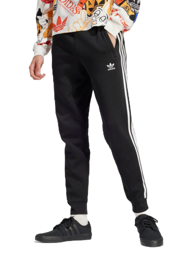 Verryttelyhousut adidas Originals Adicolor 3-Stripes Pants Musta | IU2353