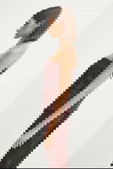 Tankkitoppi Rick Owens Rick Owens DRKSHDW Bustier Top Ruskea | DS02E7129.SDSW, 1