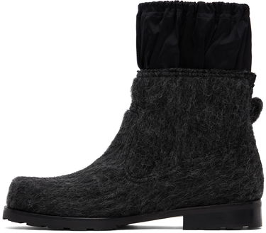 Vaatteet We11done We11done Brushed Chelsea Boots Musta | WD-AO3-22-448-M-DG, 2