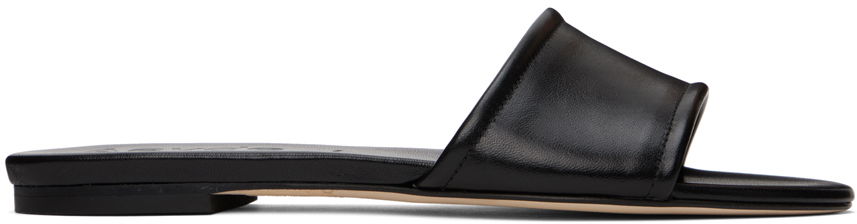 Vaatteet Aeyde Aeyde Sumi Leather Slide Sandals Musta | A11-FS-TTTR08FL64-SS24-800-007, 0
