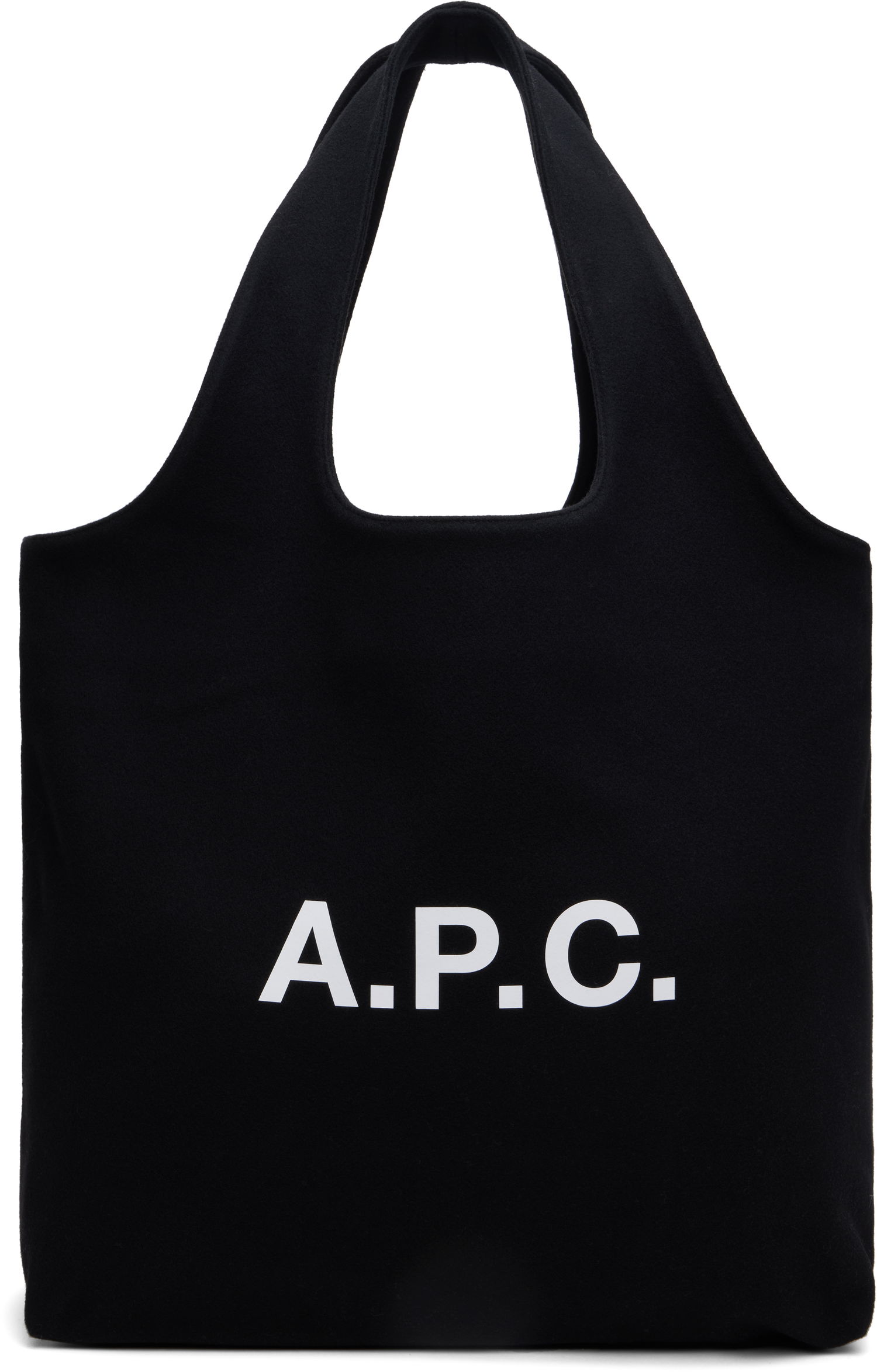 Kangaskassi A.P.C. Ninon Canvas Tote Bag Musta | WOARV-M61565, 0
