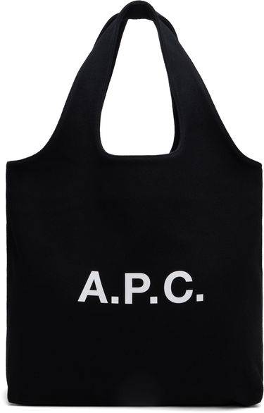 Kangaskassi A.P.C. Ninon Canvas Tote Bag Musta | WOARV-M61565, 0