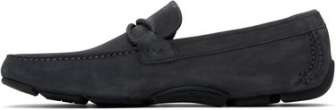 Tennarit ja kengät FERRAGAMO Salvatore Ferragamo Gancini Driver Loafers Harmaa | 778848, 2