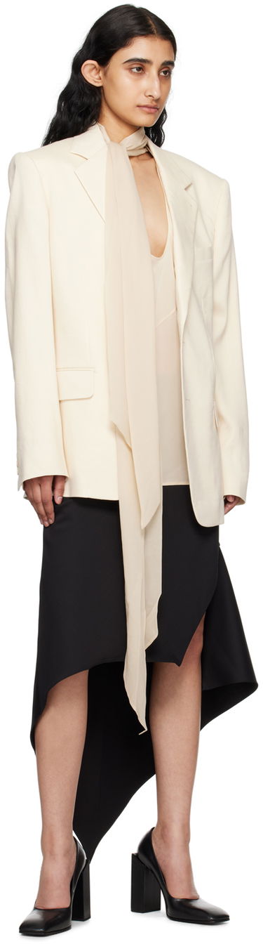 Takki Helmut Lang Helmut Lang Classic Blazer Valkoinen | O04HM103, 3