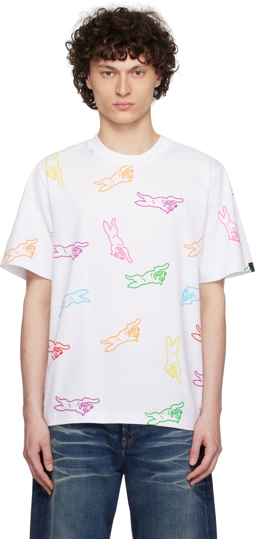 T-paita BBC IceCream ICECREAM Running Dog T-Shirt Valkoinen | IC24278