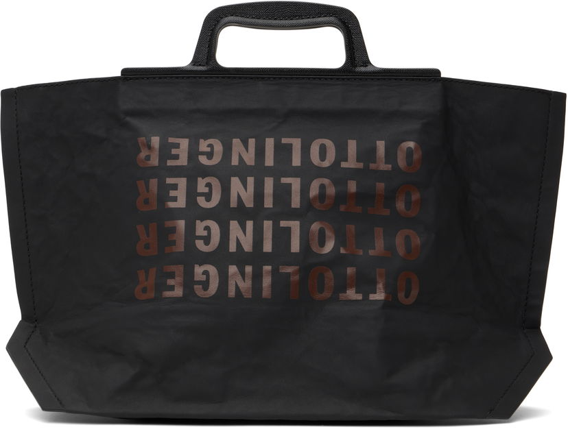 Kangaskassi Ottolinger Ottolinger Frozen Tote Bag ECCO.kollektive Edition Musta | 920012790000