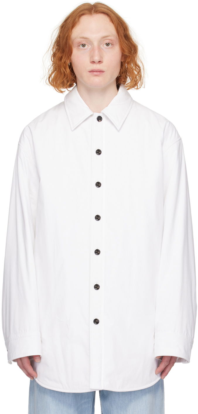 Takki Bottega Veneta Insulated Jacket Valkoinen | 778655V1LE0, 0