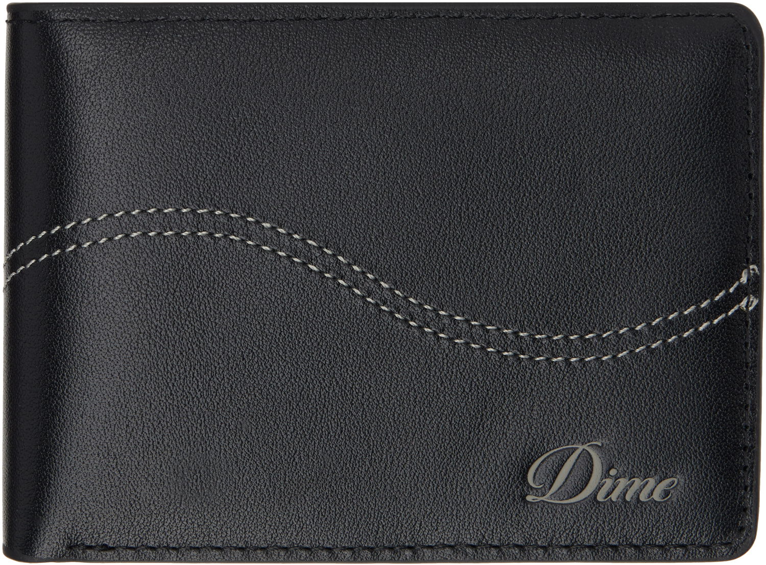 Lompakko Dime Cursive Leather Bifold Wallet Musta | DIMEHO2431BLK, 0